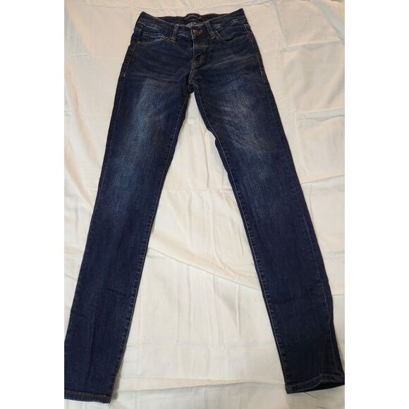Aeropostale Size 2 Long Womens Jeans Skinny Mid Rise - Picture 10 of 13